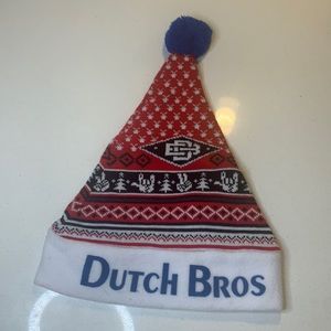 Dutch Bros Santa Hat